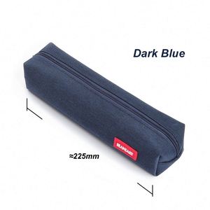 High Quality Portable Washable Canvas <b>Black</b> Gray <b>Mini</b> Pencil case Pouch Pen <b>Bag</b> for Students School Supplies Custom Gifts - Product Image 6