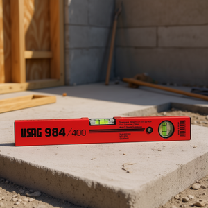 Nivel de burbuja Usag 984 de 400 mm con vial de burbuja para construcción y fontanería - Product Image 3