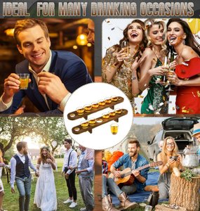 Producto de madera personalizado para uso en bares de fiesta adecuado para probar y servir cerveza, vino, whisky, Tequila - Product Image 6