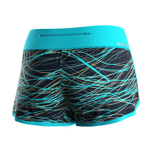 Pantalones Cortos Deportivos para Mujer, Ajuste Seguro, Ultraligeros, Ventilados, con Perforaciones Láser, Cintura Alta, para Actividades al Aire Libre - Product Image 3