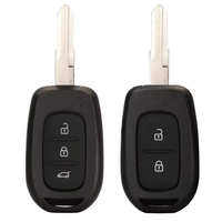 Pour Renault véhicule porte-clés 2003-2013 NE73 VAC102 lame clé de voiture à distance avec 2 433MHZ ID46 PCF7946 puce