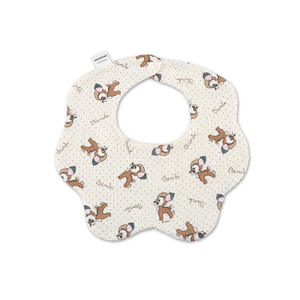 Buena calidad Xinyunzy 360 grados pétalo para niños recién nacidos bolsillo Drool toalla Clase A algodón seis capas gasa bebé babero - Product Image 4