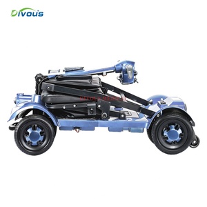 สกู๊ตเตอร์ไฟฟ้า 4 ล้อ สำหรับงานหนัก ระยะทางไกล สกู๊ตเตอร์ไฟฟ้าน้ำหนักเบา สำหรับผู้พิการ สกู๊ตเตอร์ช่วยเคลื่อนที่ - Product Image 4
