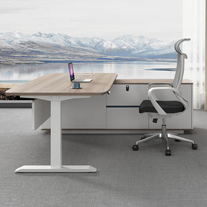 מותאם אישית משרד צד ארון בצד ארון l צורה לוח ביצוע מעלית סיטונאית קמעונאית מעלית שולחן עבודה במשרד - Product Image 3