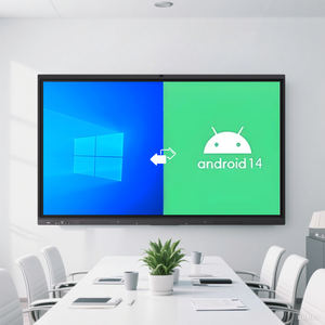 Cámara AI de 48MP <span class=keywords><strong>Pizarra</strong></span> <span class=keywords><strong>digital</strong></span> Pantalla táctil Tablero interactivo inteligente para <span class=keywords><strong>videoconferencia</strong></span> Compatibilidad de sistema dual (Android - Product Image 2