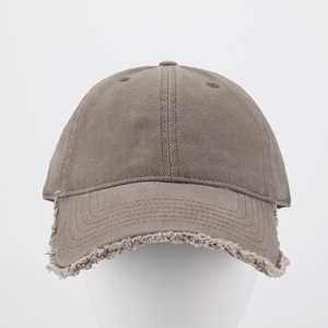 Gorra de Béisbol Lisa de Algodón 100% Lavado con Borde Desgastado de Alta Calidad Directo de Fábrica - Fabricante - Product Image 2