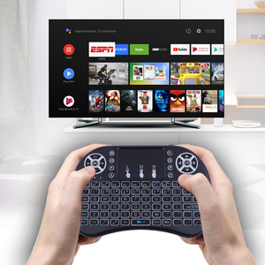 I8 Mini <strong>Keyboard</strong> Remote <strong>Control</strong> 2.4G Air <strong>Mouse</strong> Backlit Remote <strong>Control</strong> for <strong>Android</strong> TV Box - Product Image 2