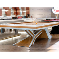 Heißer Verkauf: Elegantes Design, anpassbarer 7ft 8ft 9ft moderner Luxus-Billardtisch