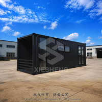 Bureau préfabriqué mobile et modulaire de style industriel en conteneur maritime de 20 pieds pour site d'usine