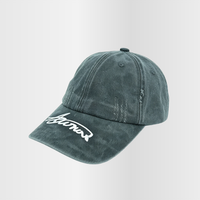 Gorra de Béisbol Vintage Personalizable de 6 Paneles, Talla XL, con Logotipo en Letras, Lona Teñida, Estilo Retro, Deportiva, Urbana