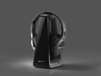 SoundTree Kabellose Kopfhörer Drahtlos/Kabelgebunden 2.4G+BT Kabellose Stereo Over-Ear-Kopfhörer für