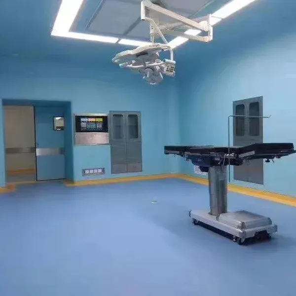 Techo de flujo de aire laminar HEPA para sala de quirófano sala quirúrgica modular ultra limpia