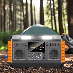 Estación de Energía Portátil de 600W con Onda Sinusoidal Pura, MPPT, Linterna y Carga Inalámbrica, Tomas de Corriente Alterna para Viajes al Aire Libre - Product Image 4