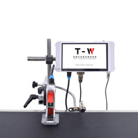 Imprimante à jet d'encre continue industrielle CIJ Machine pour la date/lot/impression de code QR