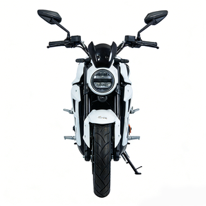 Motocicleta Eléctrica Deportiva de Alta Velocidad de 64V y 3000W, Versión Blanca y Negra, para Adultos - Product Image 5