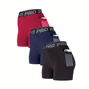 2024 con Logo personalizzato <span class=keywords><strong>pantaloncini</strong></span> <span class=keywords><strong>da</strong></span> motociclista sportivi estivi <span class=keywords><strong>da</strong></span> donna a vita alta larghi <span class=keywords><strong>da</strong></span> ginnastica <span class=keywords><strong>pantaloncini</strong></span> <span class=keywords><strong>da</strong></span> corsa <span class=keywords><strong>da</strong></span> <span class=keywords><strong>basket</strong></span> tasche nuovo stile Casual - Product Image 1