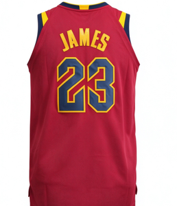 Maillot de basket-ball des Cavaliers personnalisé, imprimé par transfert thermique, en polyester, HARDEN # 1 MITCHELL # 45 JAMES # 23 numéros de nom cousus - Product Image 3