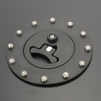 Tanque de Combustible EPMAN de 10 Galones (40L) de Aluminio Pulido, Tanque de Combustible para Carreras con Sensor de Nivel y Conexiones AN10, EP-YX9440-40
