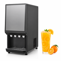 Distributeur de boissons commercial OEM à 4 robinets, machine à jus de fruits, distributeur de jus froid commercial, machine à distribuer des boissons