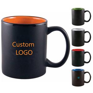 Mug en céramique écologique personnalisé avec logo promotionnel, impression UV, design portable, capacité de 380 ml, cadeau d'affaires - Product Image 3