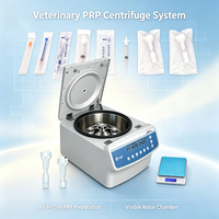 Machine de centrifugation PRP conviviale avec écran tactile LCD, installation facile, usage vétérinaire
