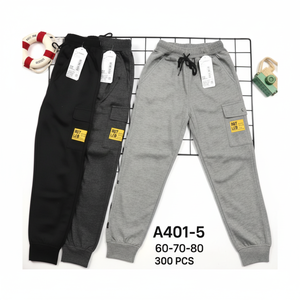 Pantaloni sportivi invernali per bambini pantaloni della tuta di cotone stampati Leggings lunghi per bambini per bambini di tutte le età - Product Image 1