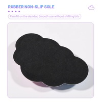 Petit tapis de souris de jeu personnalisé de haute qualité avec repose-poignet ergonomique en mousse à mémoire de forme et base en caoutchouc pour ordinateur, bureau et maison – En stock