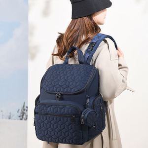 Juego de Mochilas de Color Liso en Oferta, 2 Bolsas de Pañales para Bebé para Mamá - Product Image 3