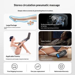 Nuevas botas de compresión de presión de aire de circulación sanguínea masajeador de piernas con calor - Product Image 4