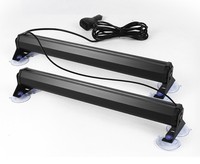 Luces de flash de dos colores y dos sincronizaciones con un controlador, luz estroboscópica Led Interior de vehículo de emergencia, luz estroboscópica Interior de camión de coche