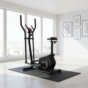 <span class=keywords><strong>Vélo</strong></span> <span class=keywords><strong>elliptique</strong></span> vertical électrique avec <span class=keywords><strong>roue</strong></span> <span class=keywords><strong>avant</strong></span> en acier, résistance magnétique manuelle, écologique, pour la maison et la salle de sport - Product Image 5