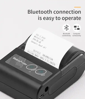 Aonpos Printer Mini 58mm praktis, Printer termal Nniversal kilat praktis nyaman