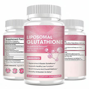 Gélules de L-Glutathion Personnalisées de Haute Qualité 20000 mg Gamme Blanchissante au Glutathion pour Éclaircir la Peau et Éliminer les Taches d'Acné - Product Image 1