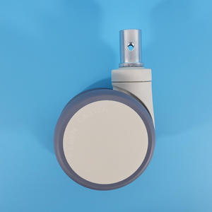 Roulettes médicales fiables en TPR avec frein et manchon en nylon, idéales pour les lits d'hôpital et l'utilisation extérieure - Product Image 4