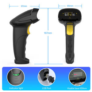Lector <span class=keywords><strong>de</strong></span> Códigos <span class=keywords><strong>de</strong></span> Barras 1D con Cable Xincode, Escáner <span class=keywords><strong>de</strong></span> Códigos <span class=keywords><strong>de</strong></span> Barras Láser USB Portátil, Pistola Escaneadora <span class=keywords><strong>de</strong></span> Códigos <span class=keywords><strong>de</strong></span> Mercancías, Escáner <span class=keywords><strong>de</strong></span> Inventario X-9100 - Product Image 4