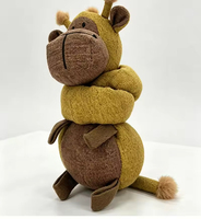 Jouet en peluche interactif en gros avec son couineur, balle anti-ennui pour animaux, soulagement des dents, bruit de papier froissé