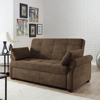 Sofá Cama Seccional Plegable de 2 Plazas de Gran Venta con Almacenamiento, Futón Moderno Extraíble Personalizable