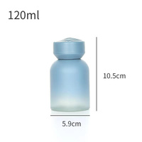 Bouteille élégante de diffuseur d'arôme de 120 ml avec bâton
