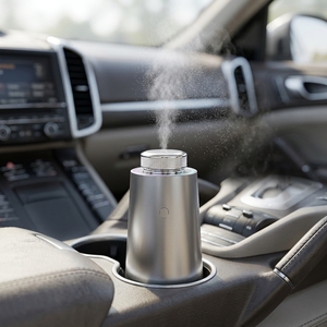 Novo Lançamento: Difusores de Aroma Portáteis Inteligentes Tipo-C com Design de Textura Metálica, Conjunto de Presente de Luxo para Carro e Casa, com Iluminação LED e Óleos Essenciais 1 - Product Image 3