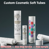 Tube souple cosmétique en plastique blanc mat avec bouchon à pression et capuchon rabattable pour crème, lotion hydratante, soins de la peau, emballage vide de 150 ml