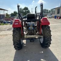 Tracteur à roues de marque chinoise renommée, 50 CV, moteur diesel, transmission 4x4, utilisation agricole, facile à utiliser