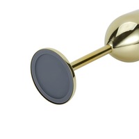 Nouveau style personnalisé – Verre à vin plaqué 220 ml en acier inoxydable 304, incassable, pour banquets, bars et usage domestique, couleur personnalisable