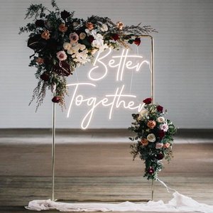 Letrero Luminoso de Neón con Diseño 'Better <span class=keywords><strong>Together</strong></span>', Envío Rápido, Proveedor de Alta Calidad, Neón LED para Fiestas - Product Image 4
