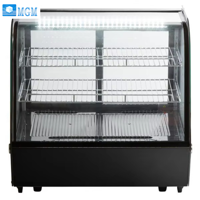 Popular Curved Glass Cake Showcase Refrigerated Chocolate Display Case Cake Display Cabinet Display Fridge