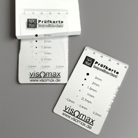 Étiquette de bagage personnalisée en PVC incassable de haute qualité, pliable, format carte de visite, conforme à la norme ISO CR80, laminée et imprimée