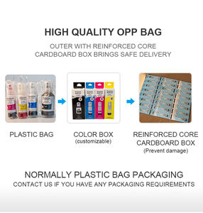 Чернила 664 T664 T6641, премиум-класса, совместимые с бутылкой для заправки, чернила для принтера <span class=keywords><strong>Epson</strong></span> L380 L220 L130 L3060 L3110 L120 L565 L555 - Product Image 4