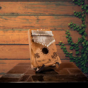 Wood Musical Instrument <strong>Finger</strong> Piano With Protection Case Kalimba 17 Keys <strong>Thumb</strong> Piano - Product Image 4