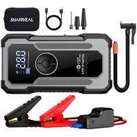 Démarreur d'urgence portable 12 V pour batterie de voiture, pour jusqu'à 10 L de diesel ou 7 L d'essence