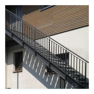 <span class=keywords><strong>Escalera</strong></span> <span class=keywords><strong>de</strong></span> Seguridad Contra Incendios Plegable y Personalizable, Moderna, <span class=keywords><strong>de</strong></span> Acero Revestido Ignífugo para Interiores - Product Image 1