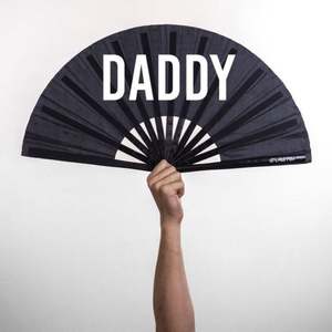 Abanico de Mano Estilo Kung Fu 2025, Abanico Grande para Actividades Promocionales - Product Image 1